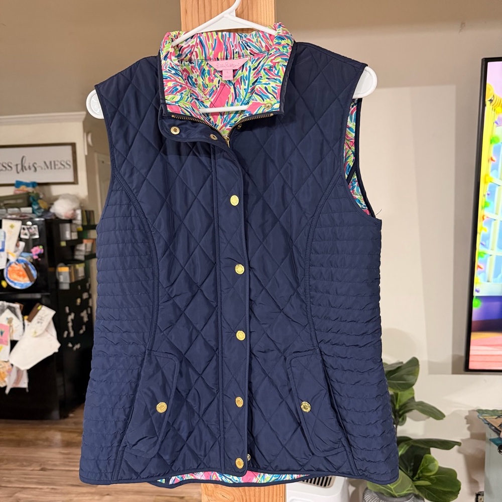 Lilly Pulitzer Vibrant Quilted Vest